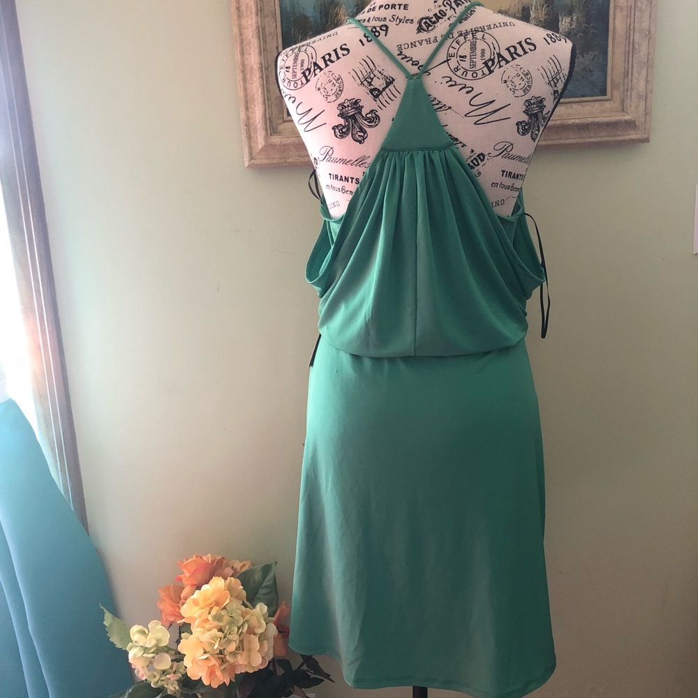 Express Green Dress Size M - Picture 4 of 4